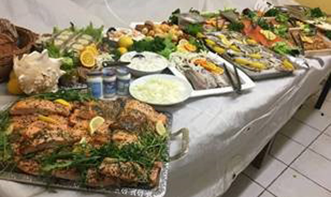 Fischbuffet:1